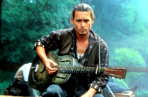 johnny depp guitar. Actor Johnny Depp has hooked