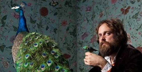 iron wine press photo