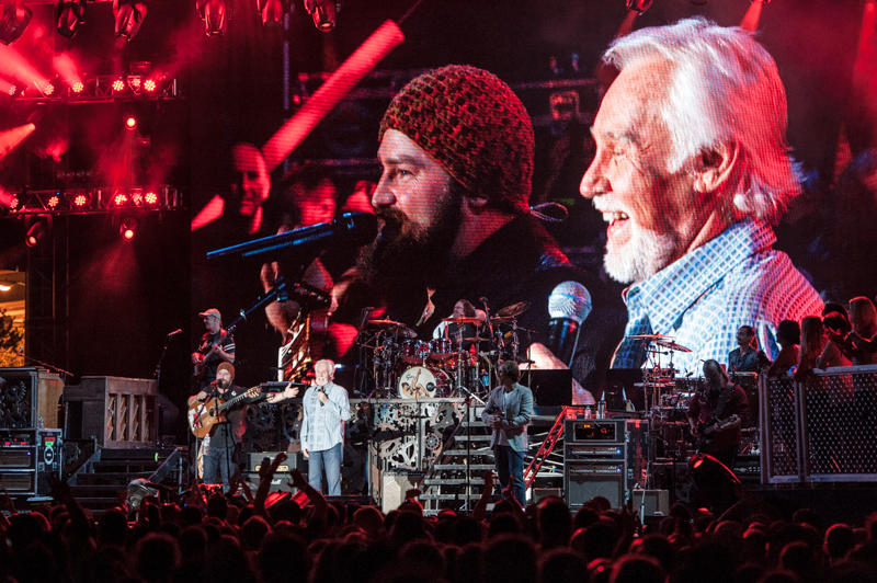 Kenny Rogers with Zac Brown Band