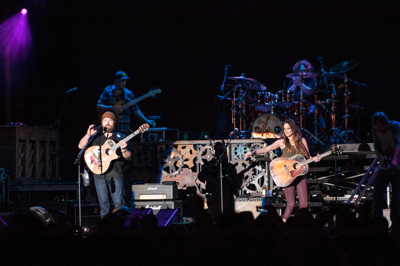 Kacey Musgraves with Zac Brown Band